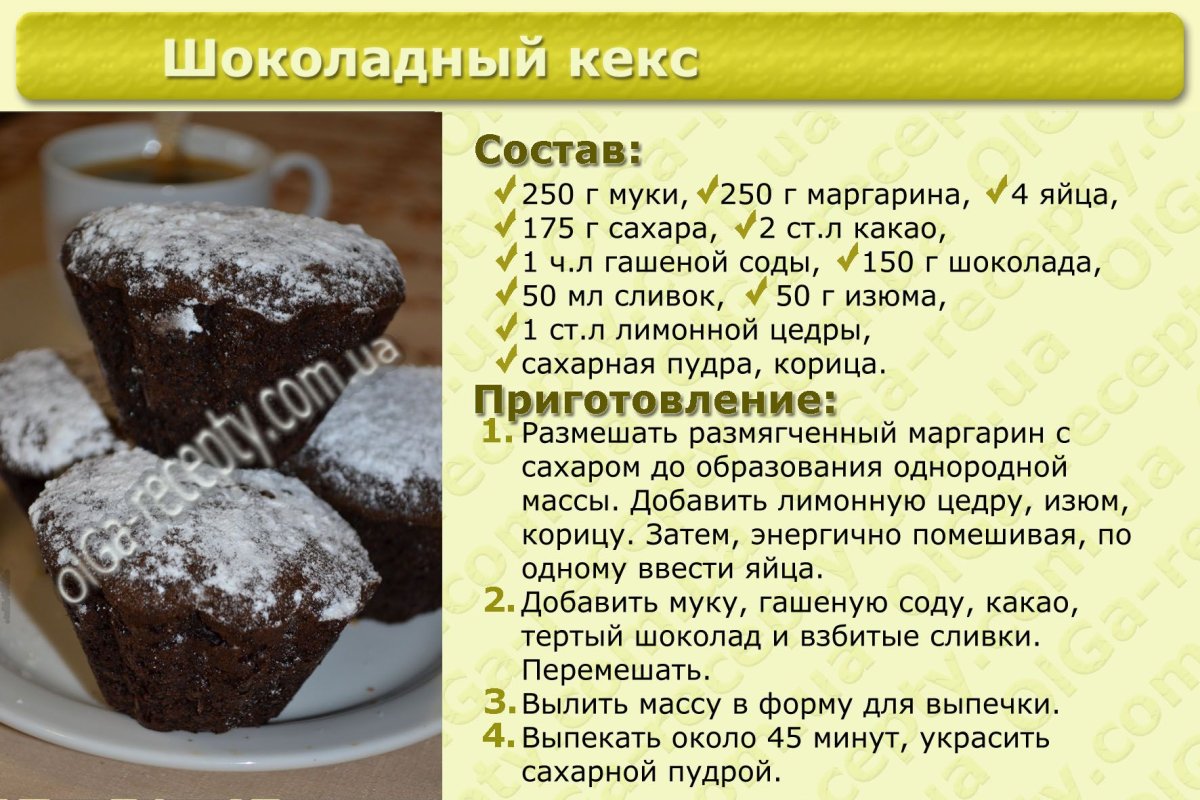 Шоколадный бисквитный пирог с вишней