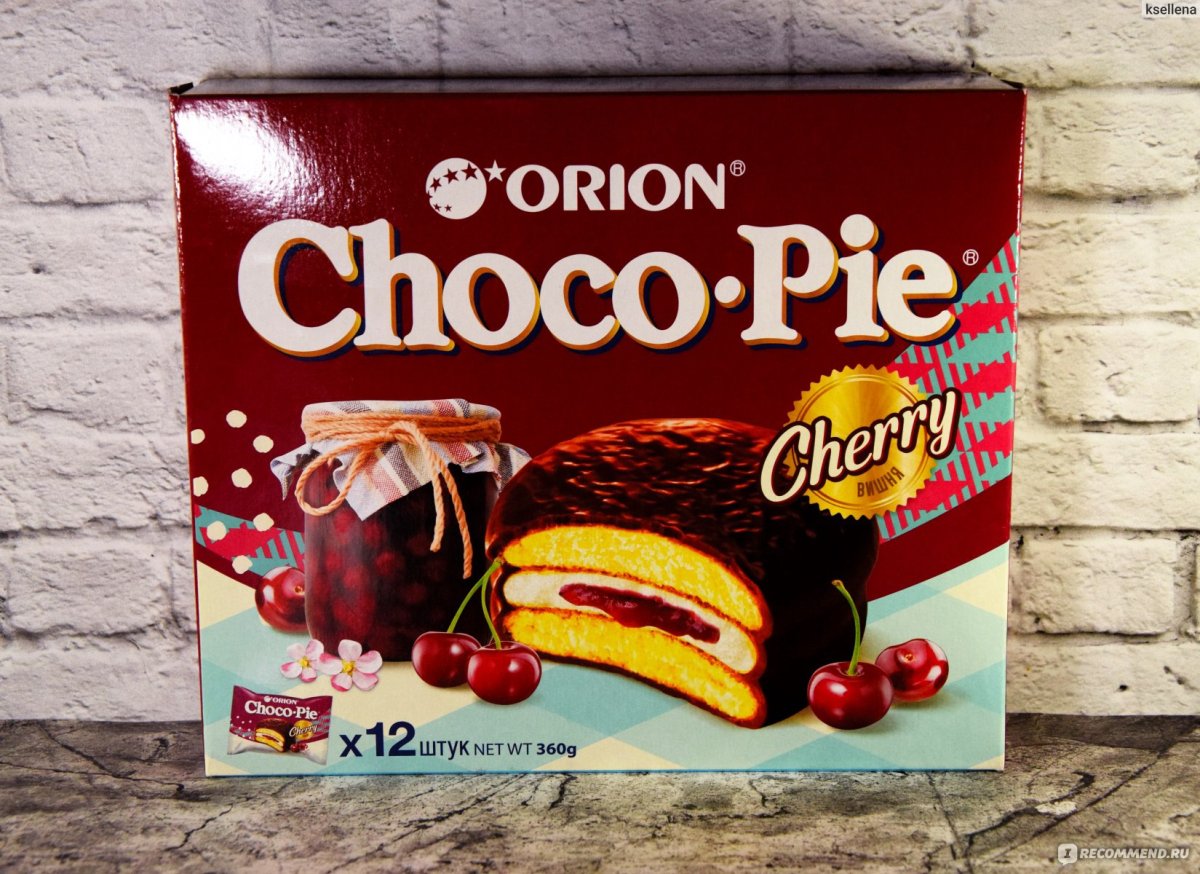 Orion Choco pie вкусы