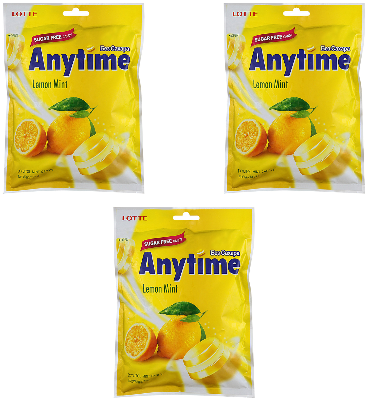 Lotte anytime леденцы