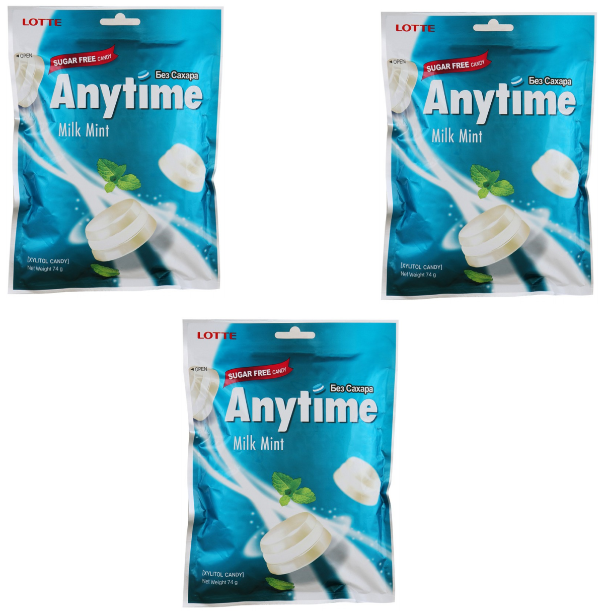 Lotte anytime леденцы