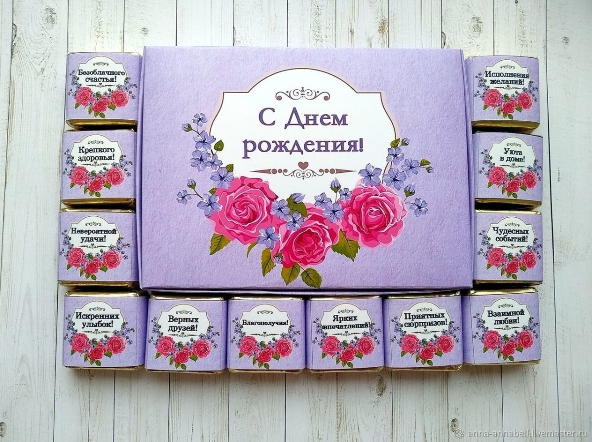 Именной набор конфет