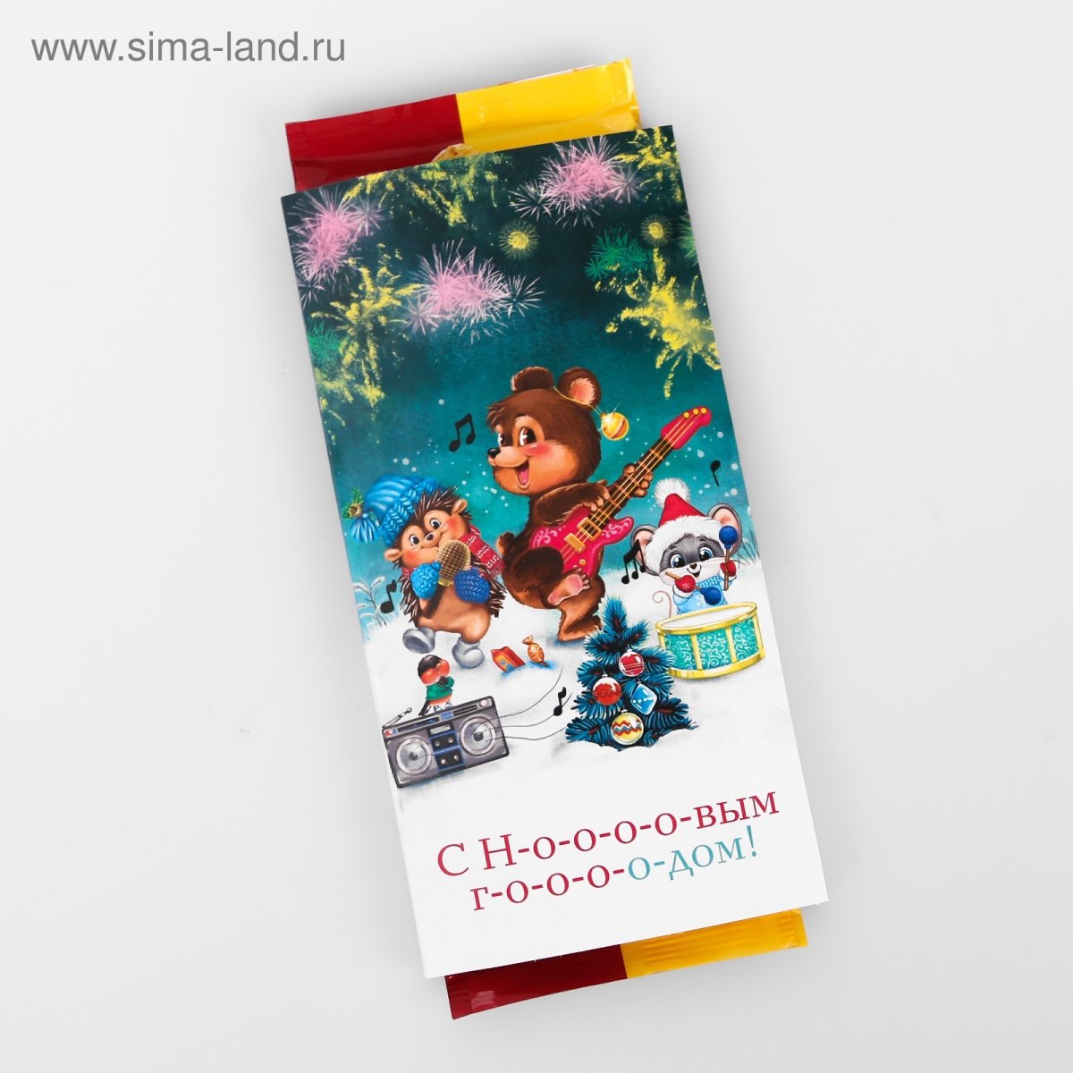 Новогодние обертки на шоколад