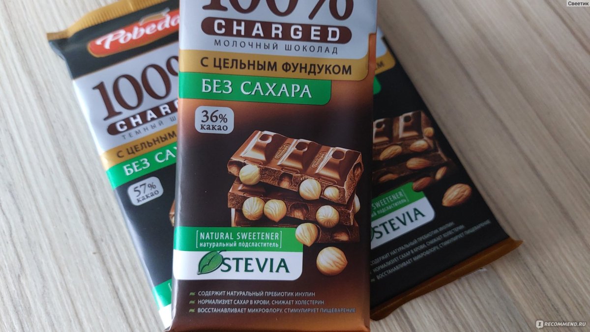 Шоколад без сахара