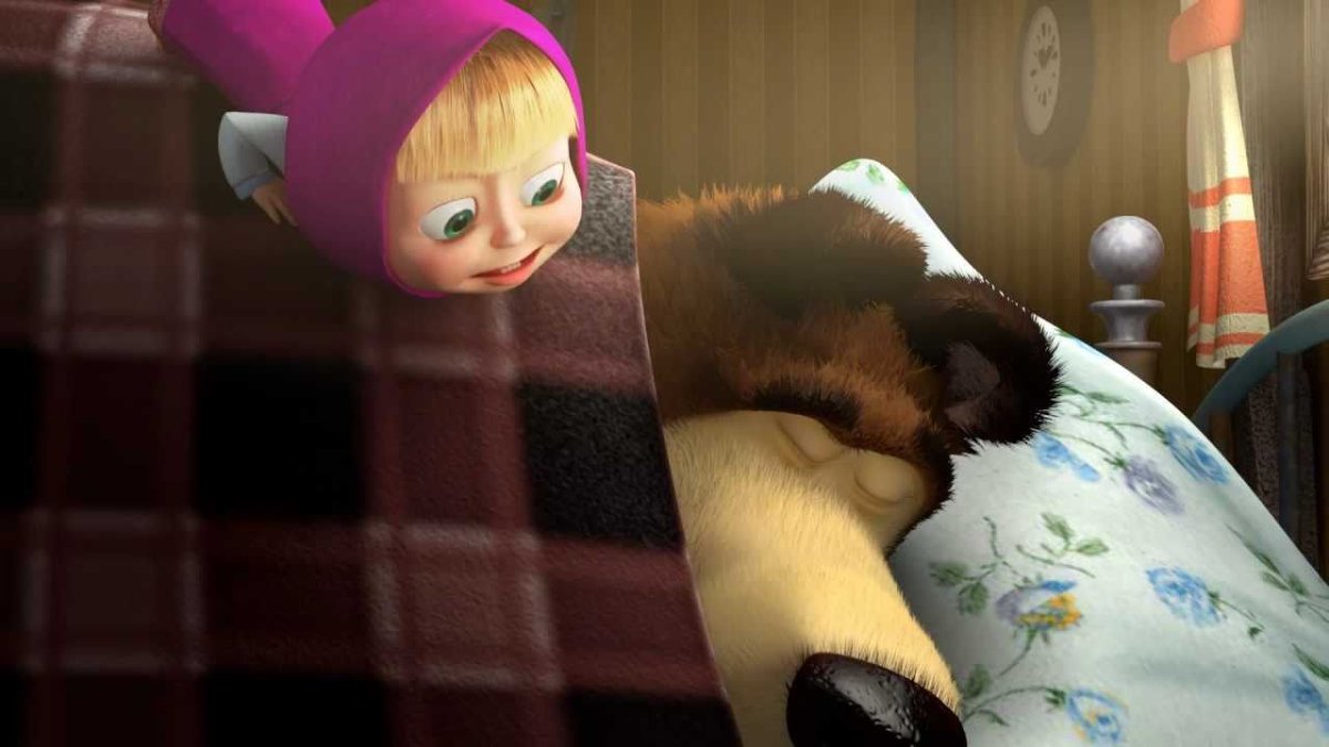 Мультик Машенька и медведь