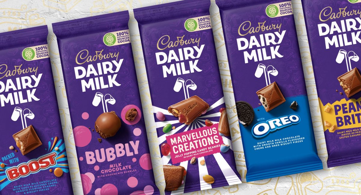 Cadbury’s Dairy Milk Redesign