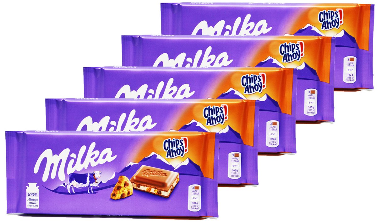 Шоколад Milka & Chips Ahoy