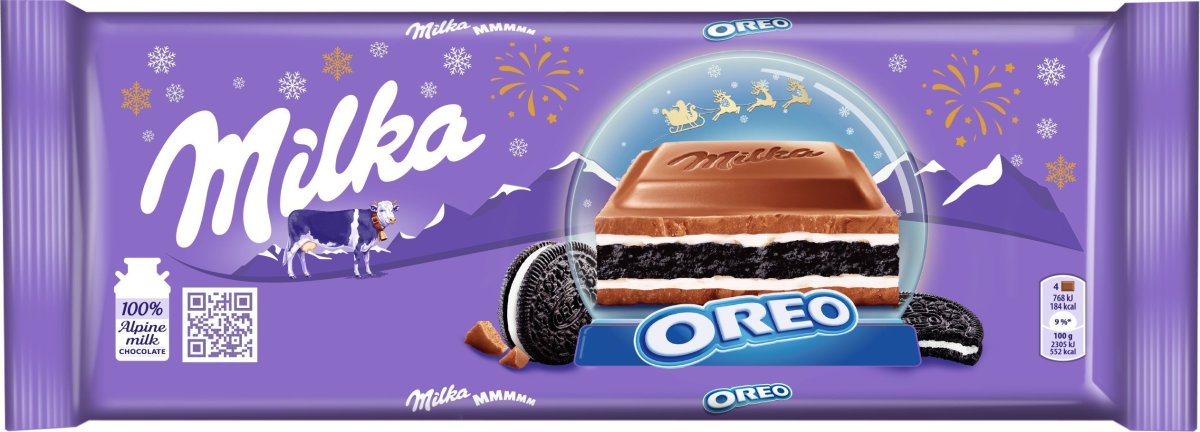 Шоколад "Milka" малина, 90 г.
