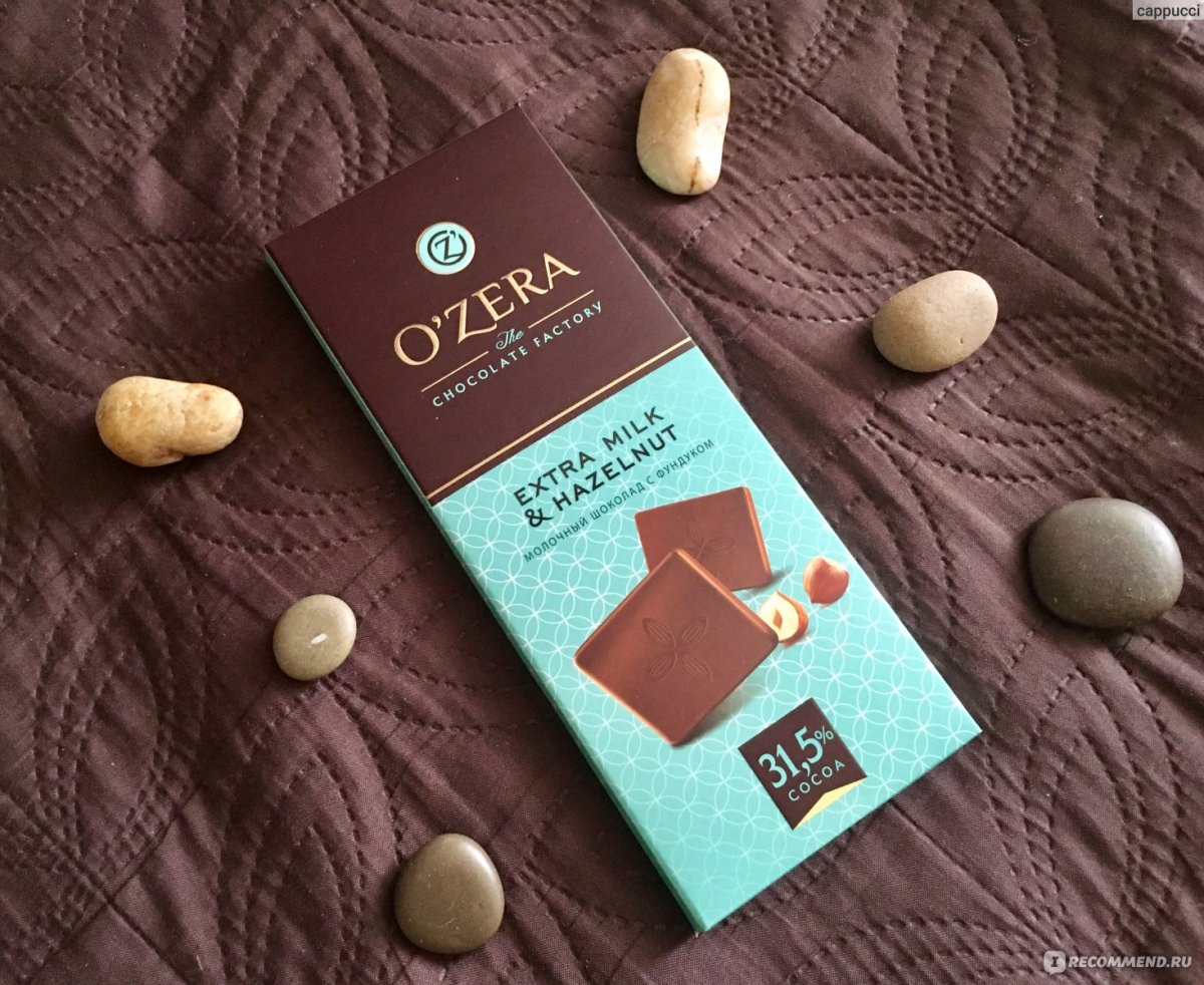 Шоколад o Zera молочный Extra Milk & Hazelnut 42г