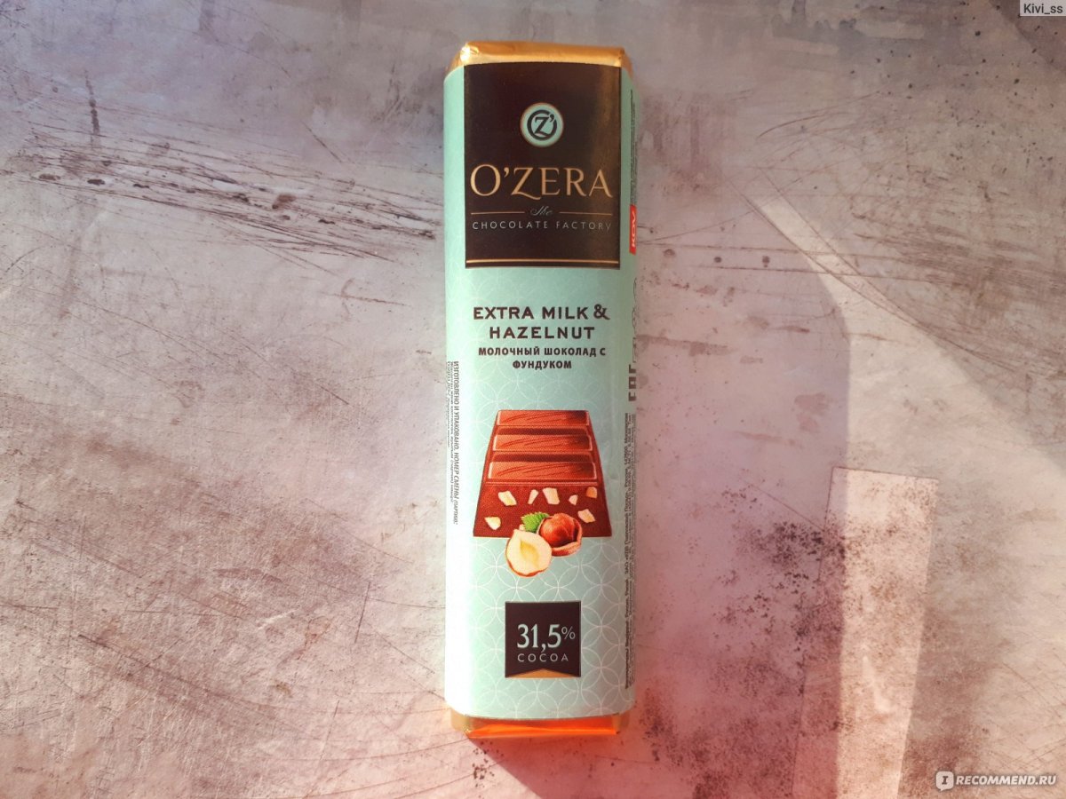 «Ozera», шоколад Горький с цельным миндалем Dark & Extra Almond, 90 г