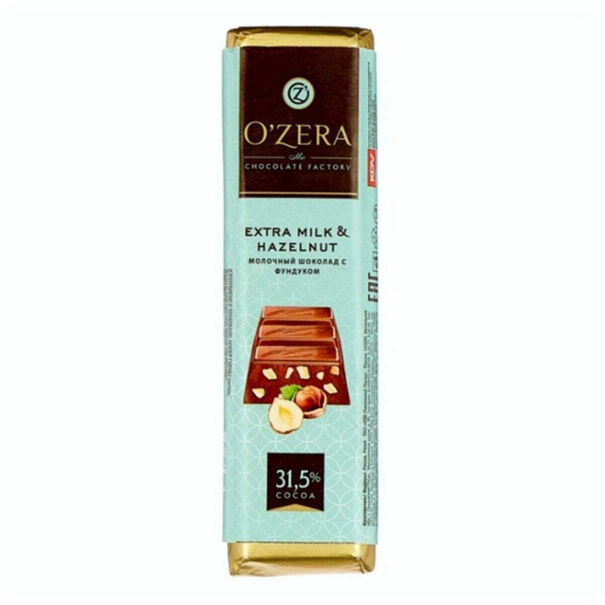 Шоколад молочный Ozera Extra Milk 42гр