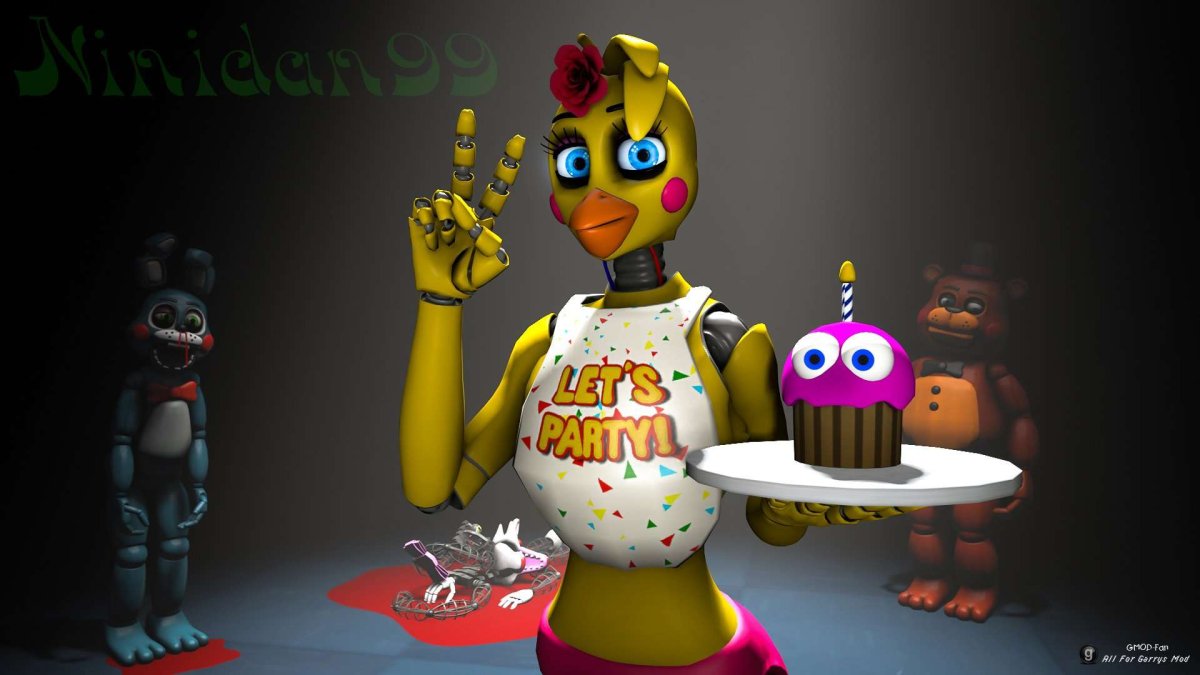 ФНАФ той чика SFM