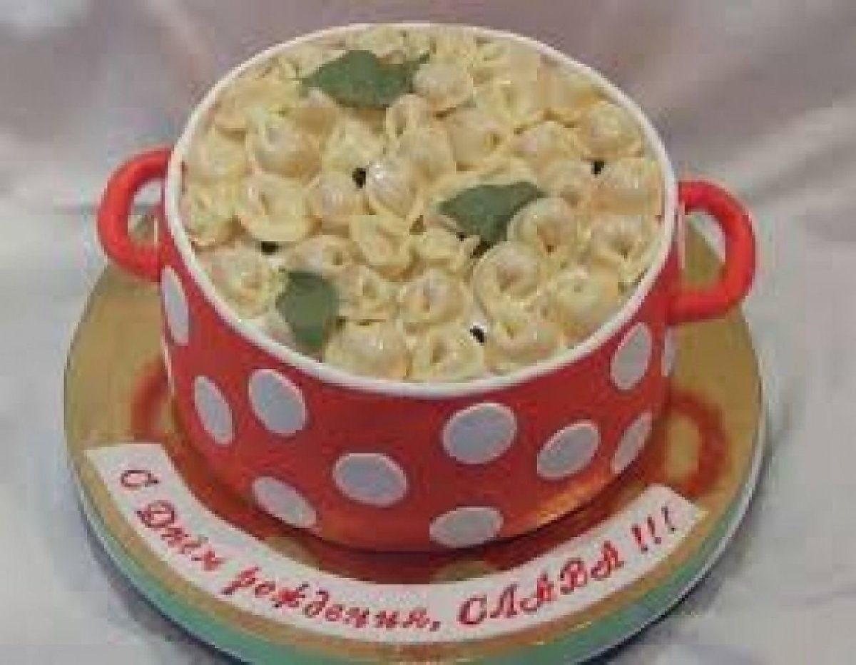 Торт «кастрюля с супом»
