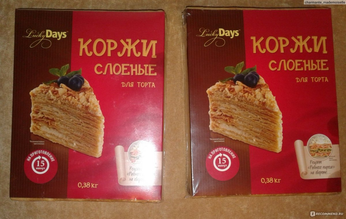 Торт Наполеон Мирей
