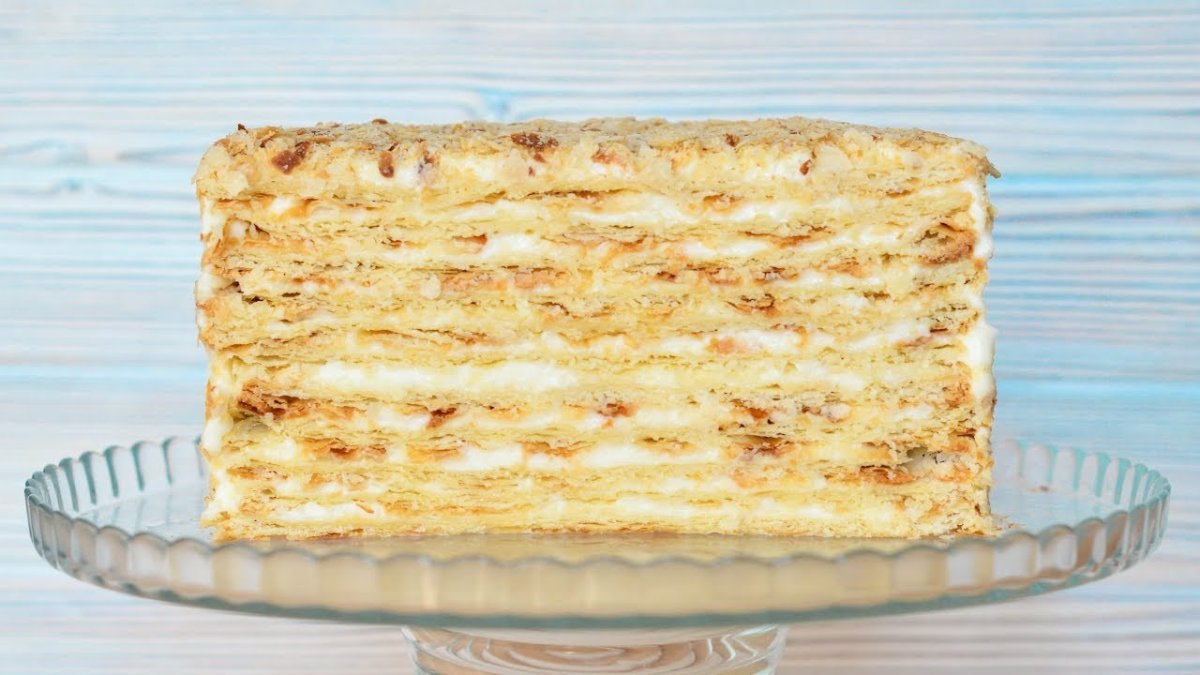 Торт из вафельных коржей