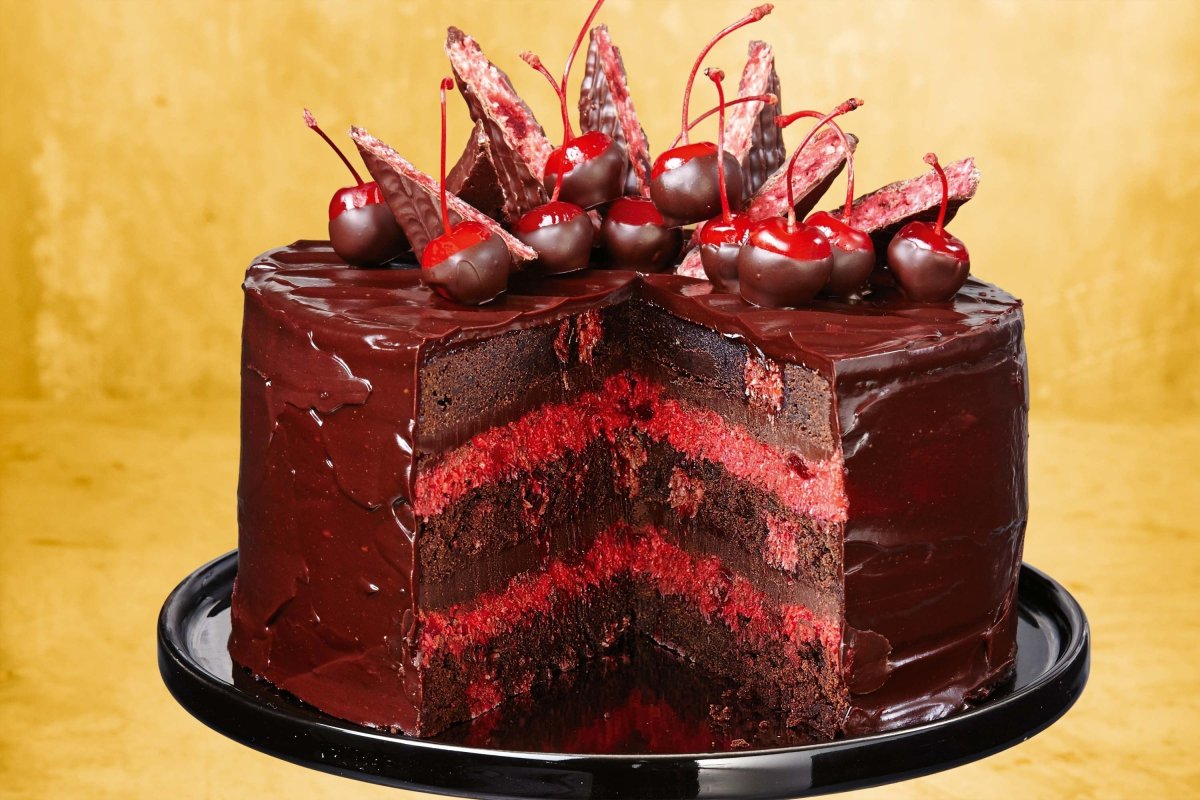 Торт "чёрный лес" (Black Forest Cake)
