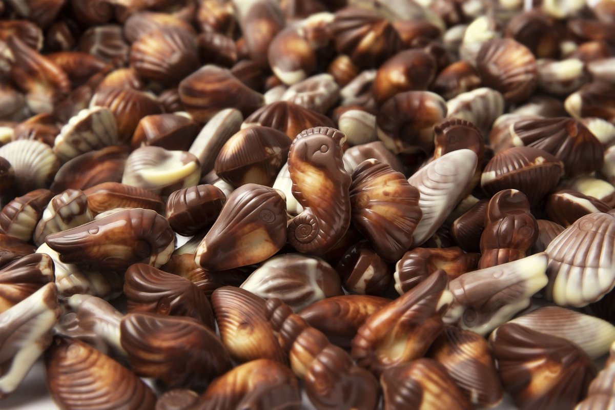 Конфеты Guylian Belgian Chocolate ракушки