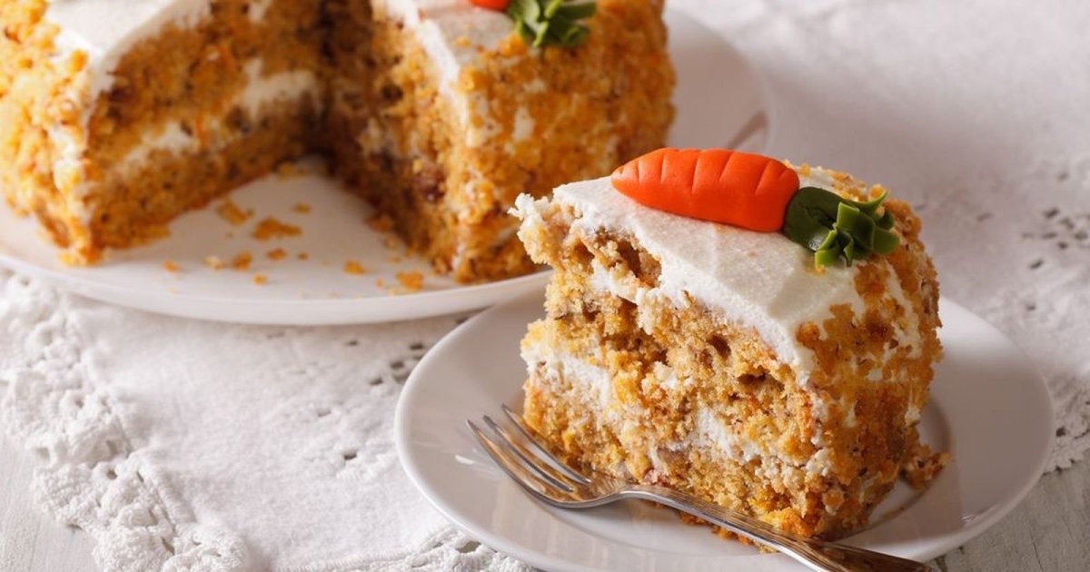 Торт морковный диетический