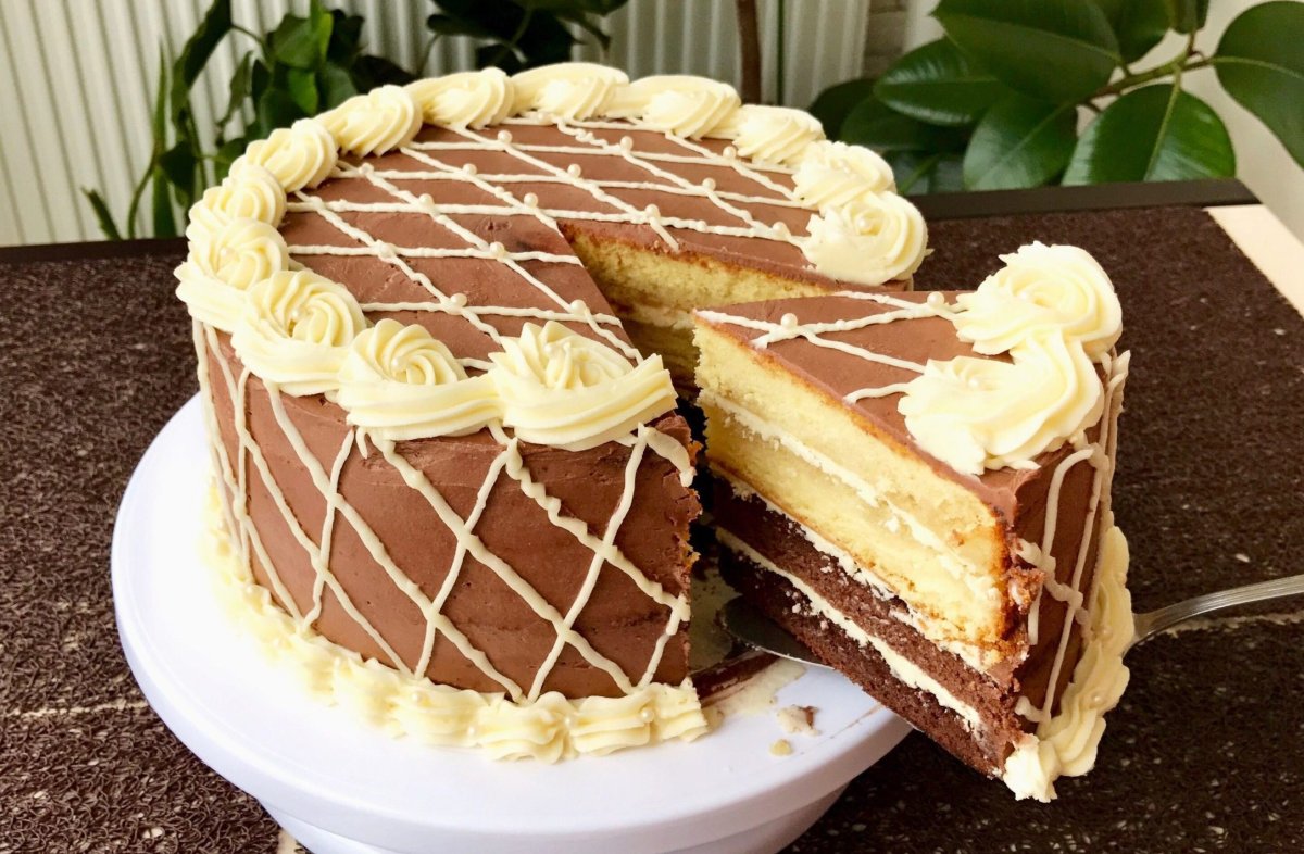 Золотой ключик торт домашний