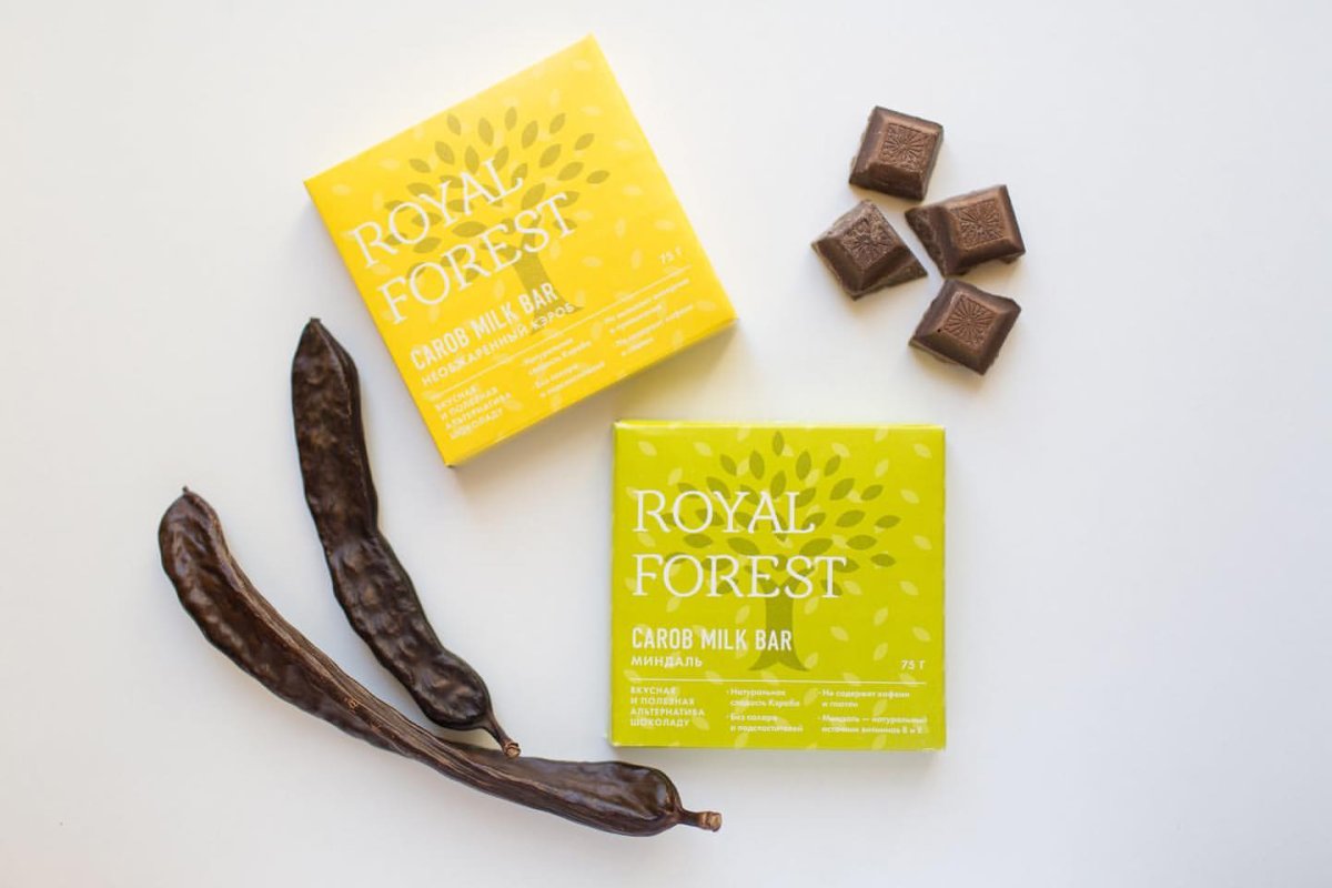 Кэроб шоколад Royal Forest
