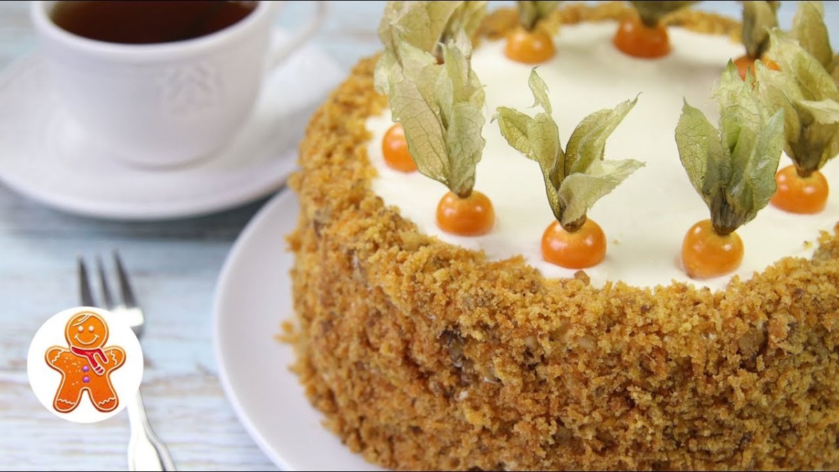 Морковный торт от бабушки Эммы