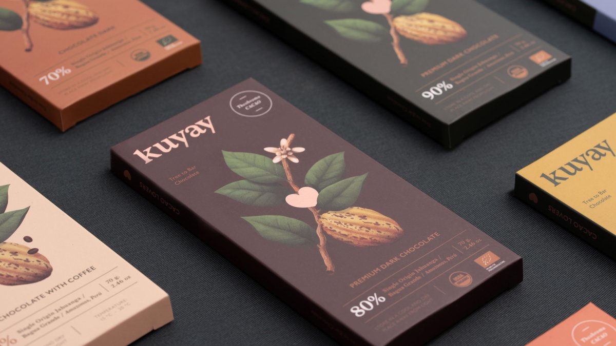 Organic Chocolate Bar, Dark Salted Coconut Toffee, 47% Cocoa, 2.82 oz (80 g)