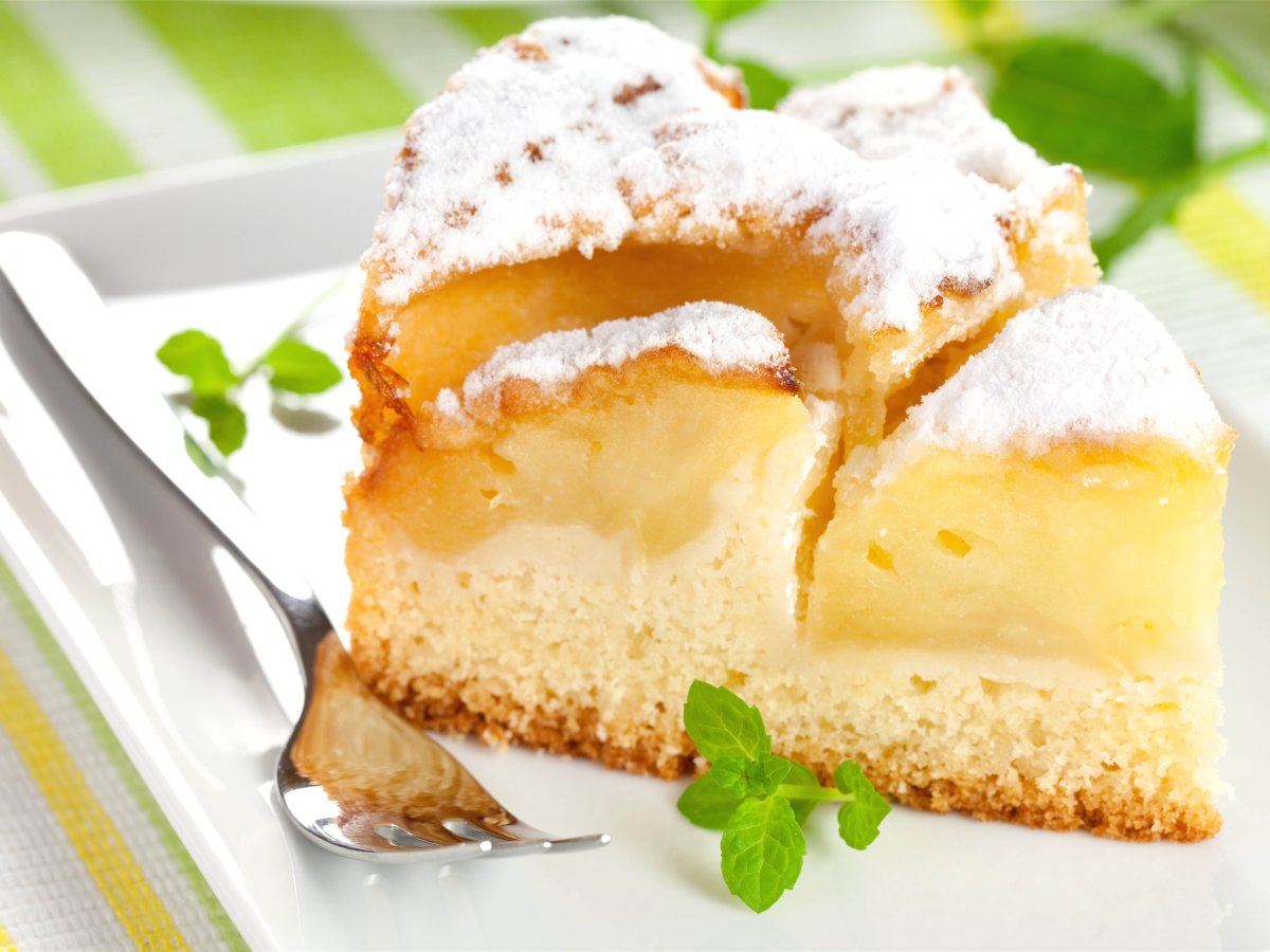 Украшение шарлотки