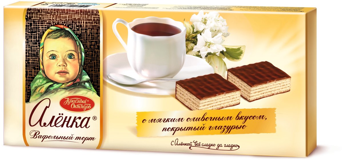 Шоколад молочный Аленка с веселинками, Россия, 87 г