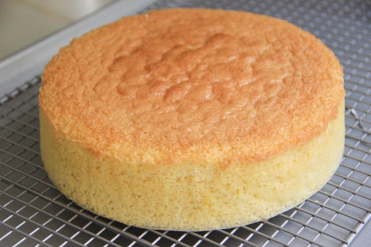 Бисквитное тесто для торта пышный