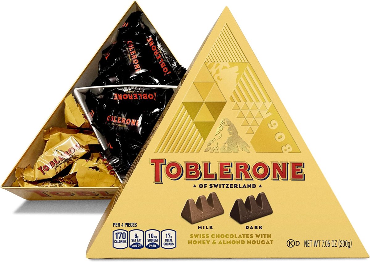 Шоколад Toblerone ассорти, 120г.