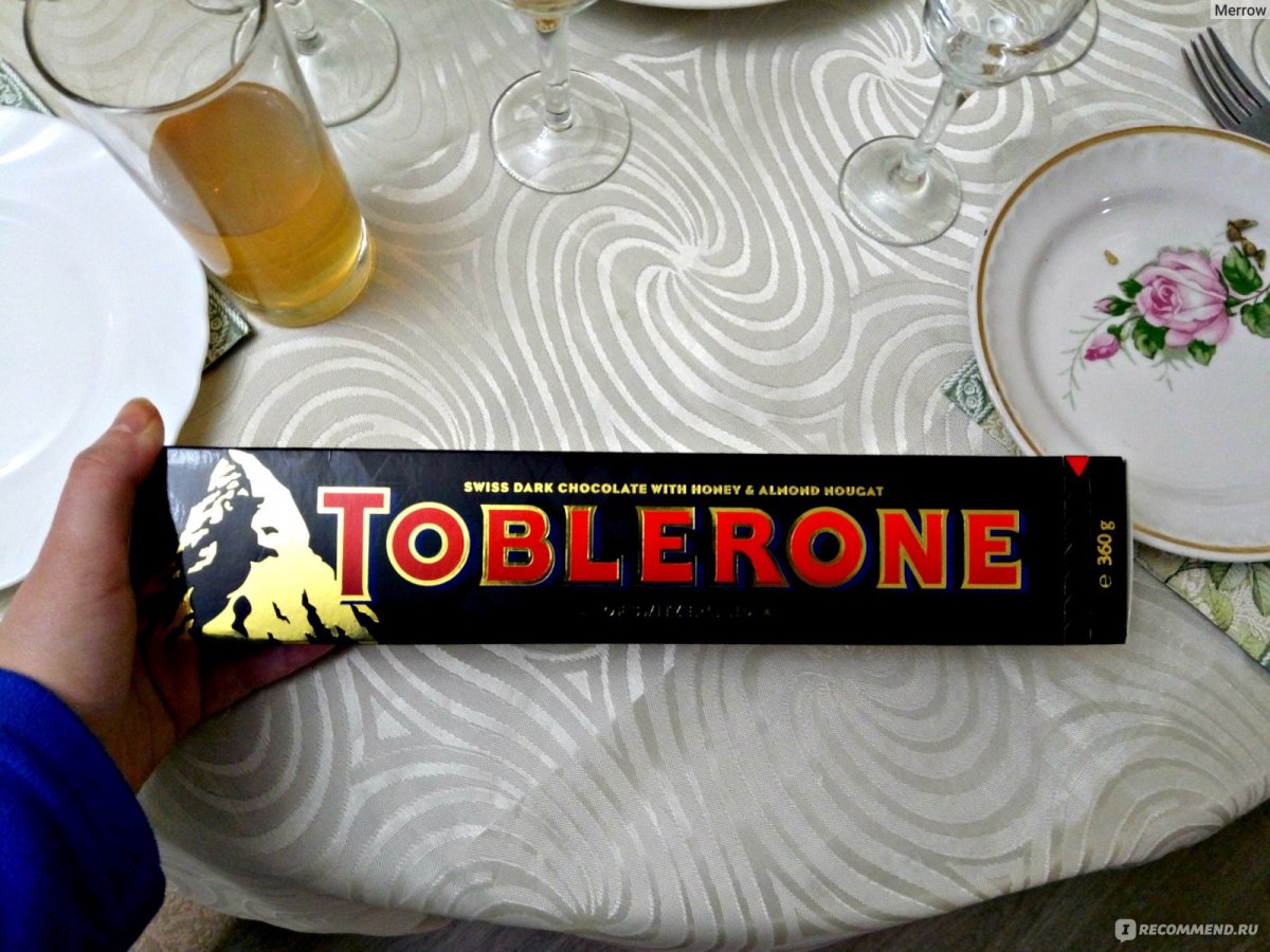 Дьюти фри шоколад Toblerone