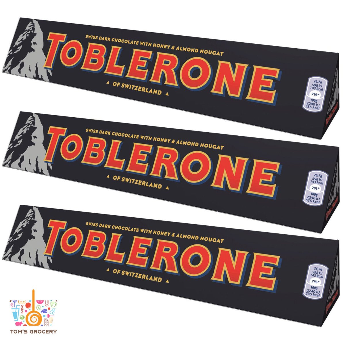 100g Toblerone Swiss Dark