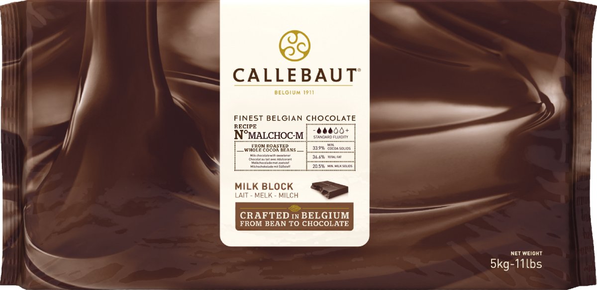 Шоколад Callebaut 823 молочный