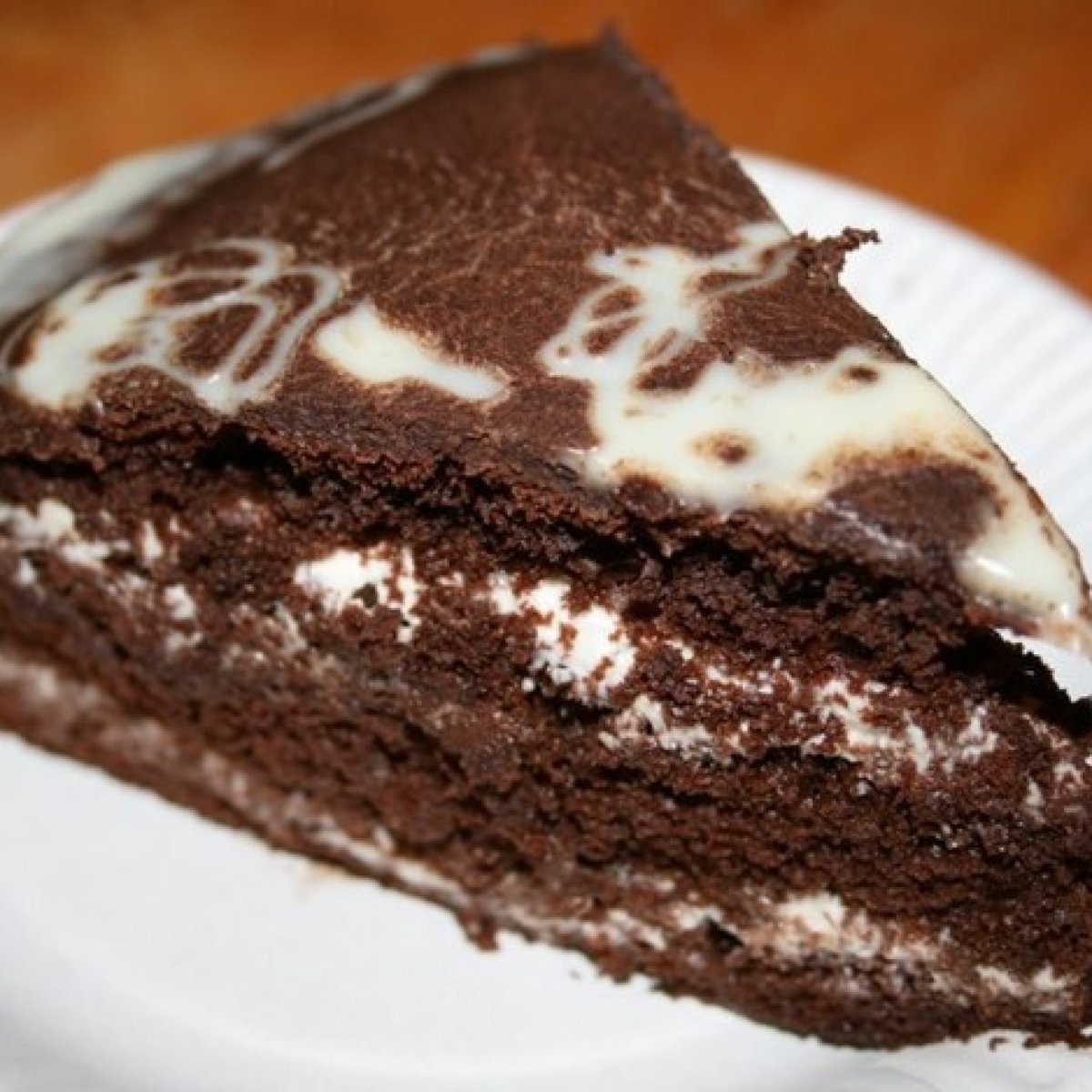 Сметанник шоколадный торт