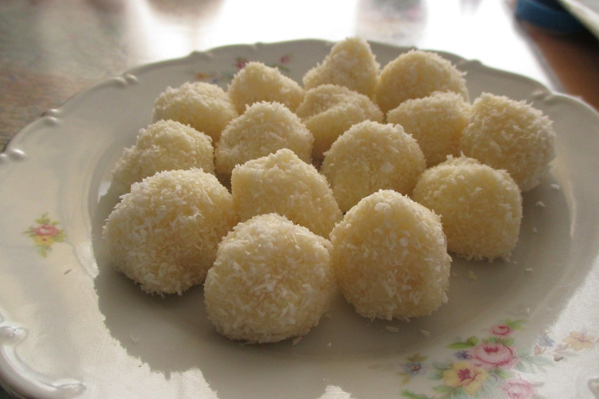 Печенье с кокосовой стружкой