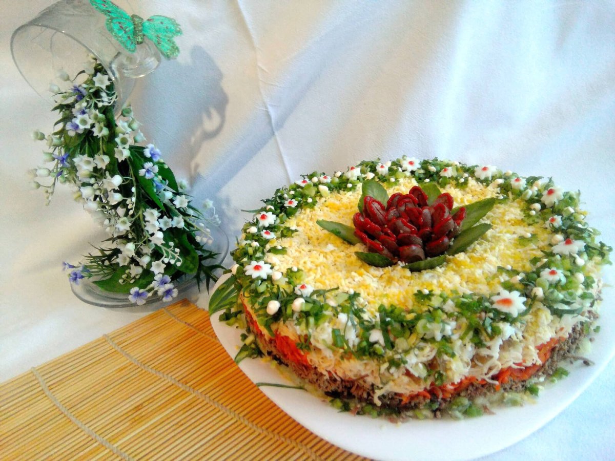 Шикарный праздничный салат