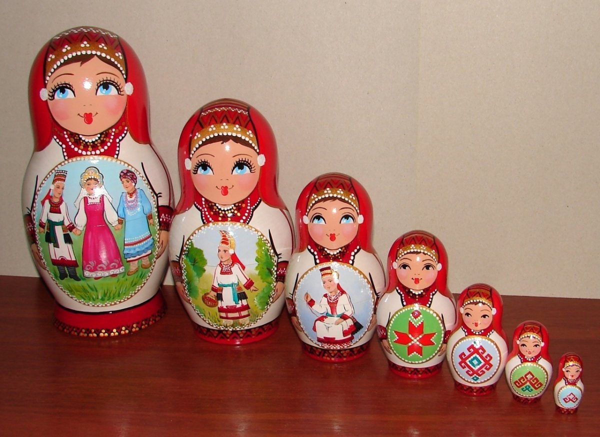 Национальная Чувашская Матрешка