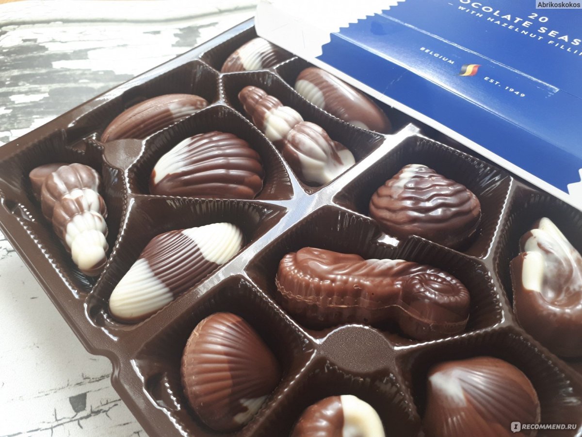Конфеты Vandenbulcke Chocolate Seashells