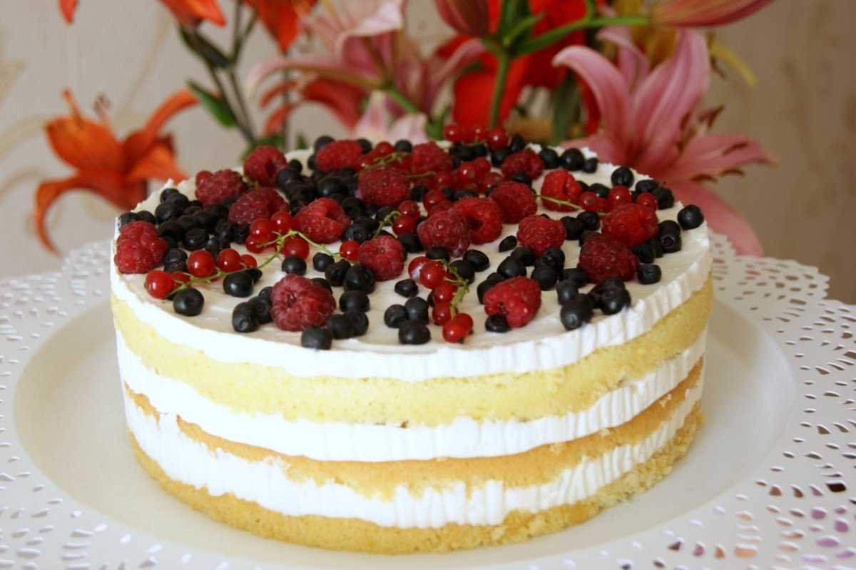 Торт «Milchmädchen» («молочная девочка»)