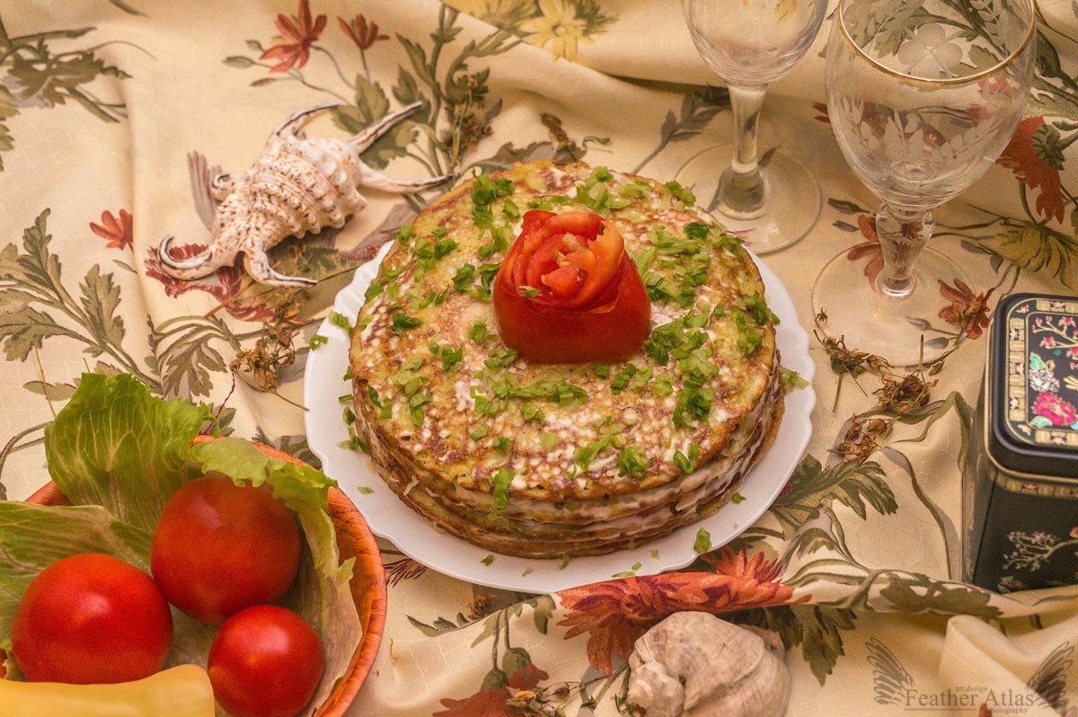 Торт из кабачков