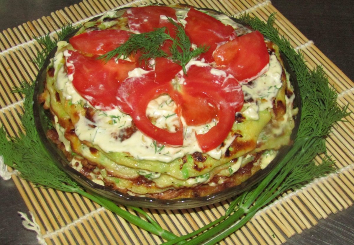 Кабачковый торт