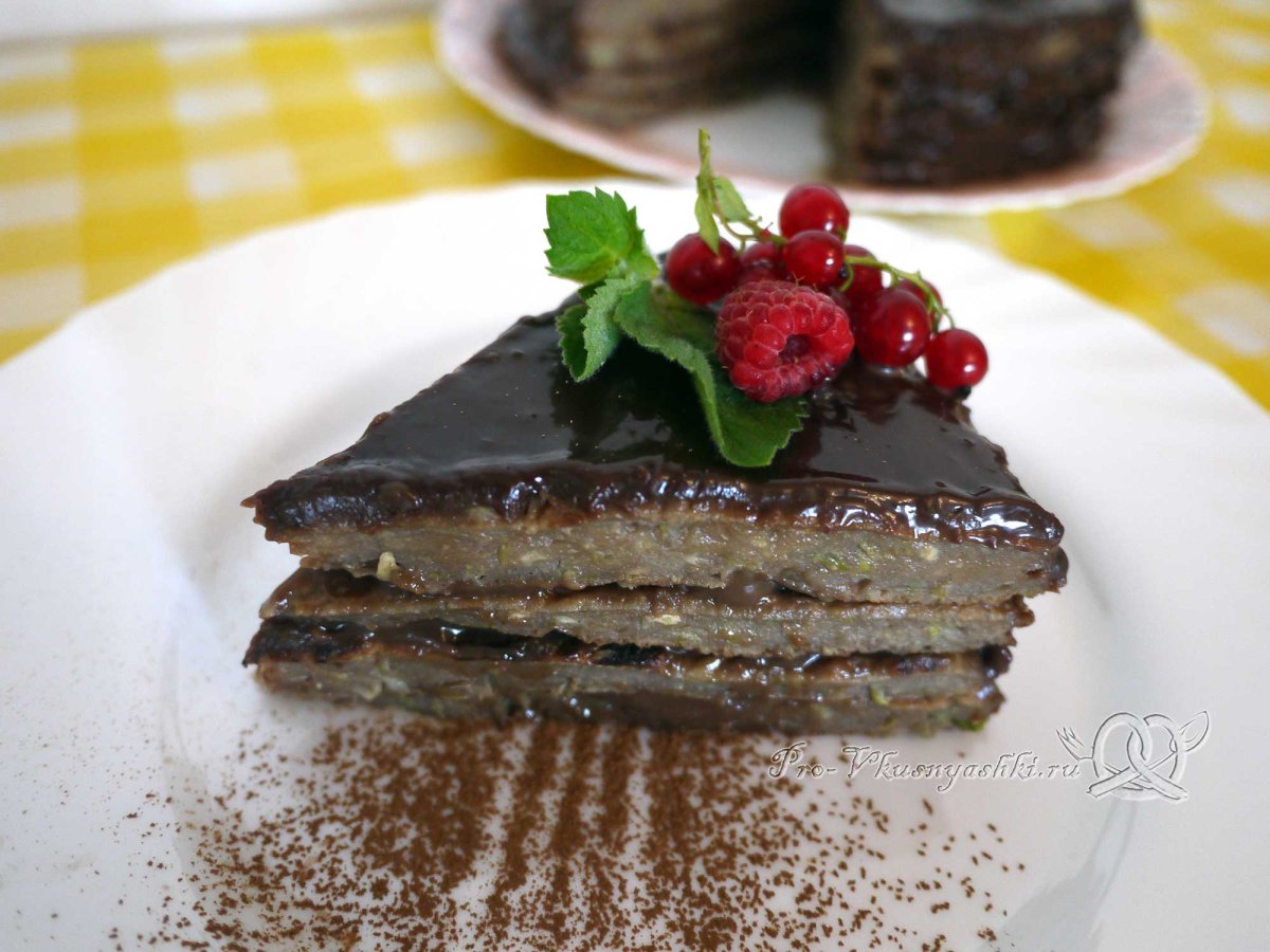 Кабачковый торт с помидорами