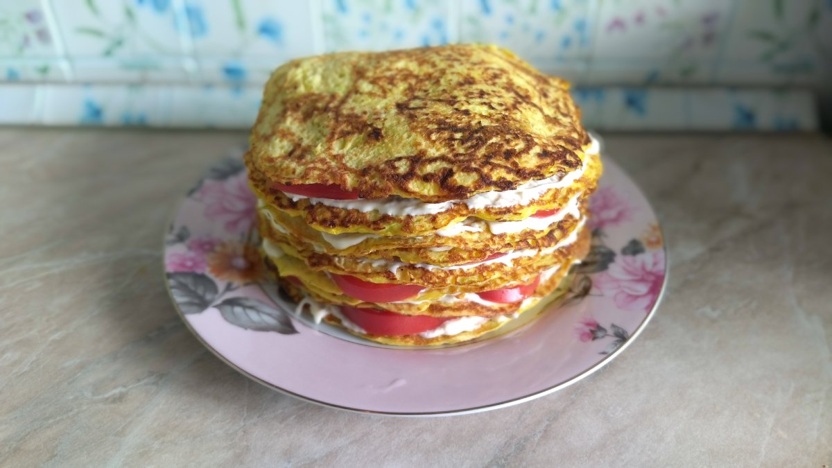 Торт из кабачков