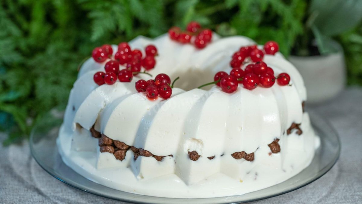 Итальянская panna Cotta