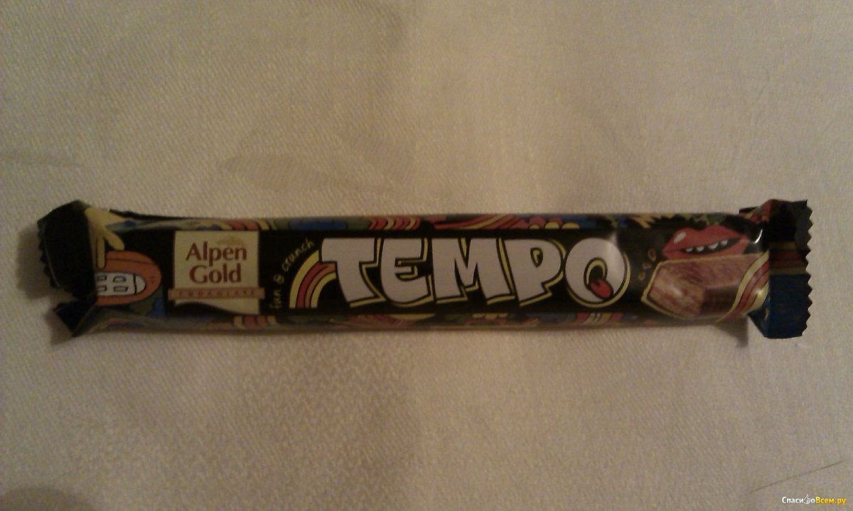 Темпо батончик Alpen Gold