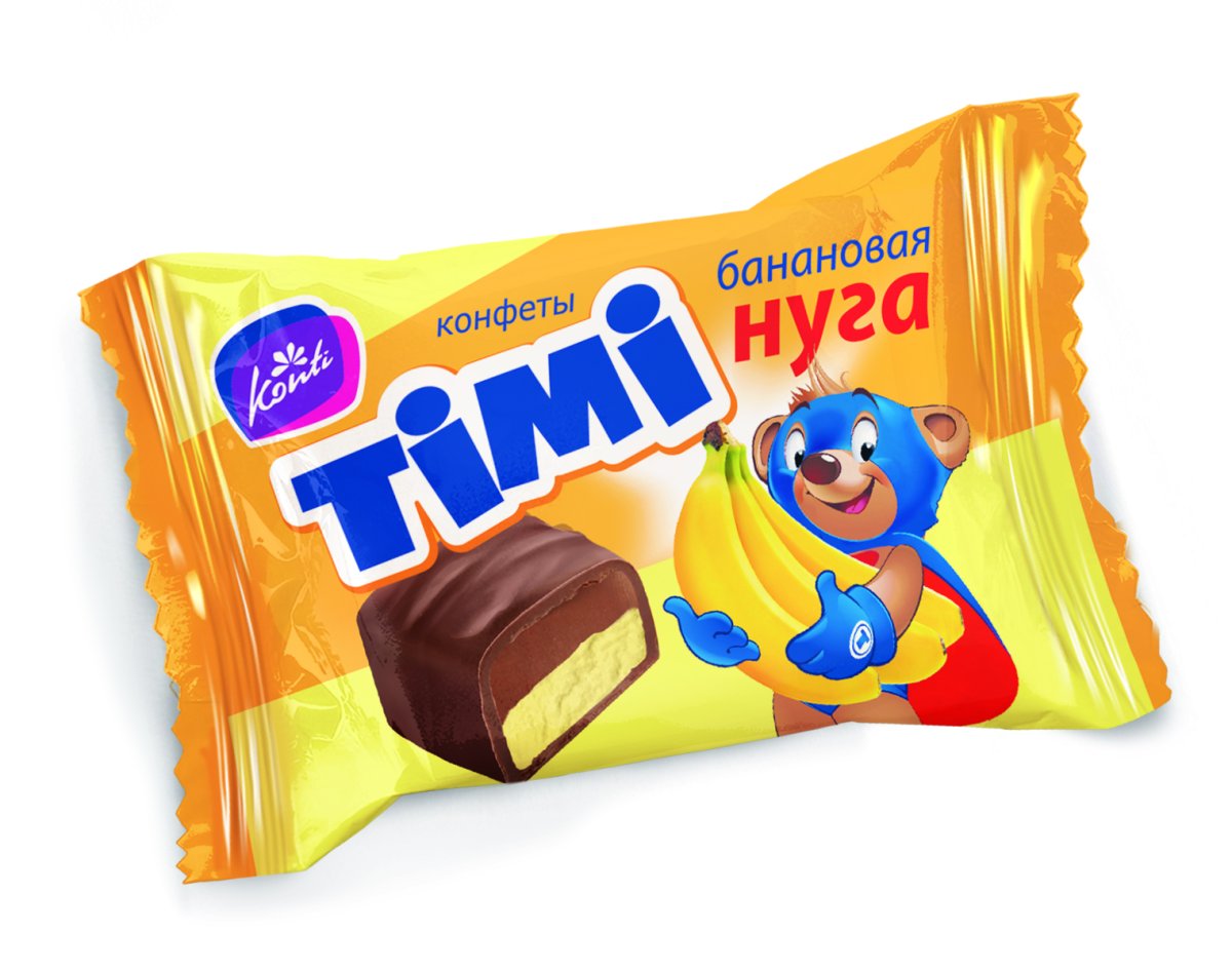 Тими сливки-банан КФ "Конти-рус"
