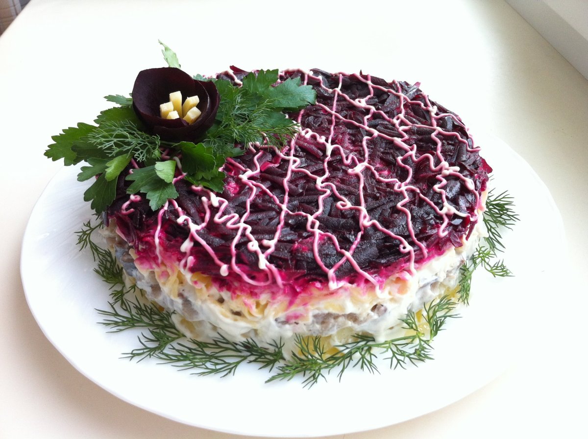 Торта "красный бархат" (Red Velvet).