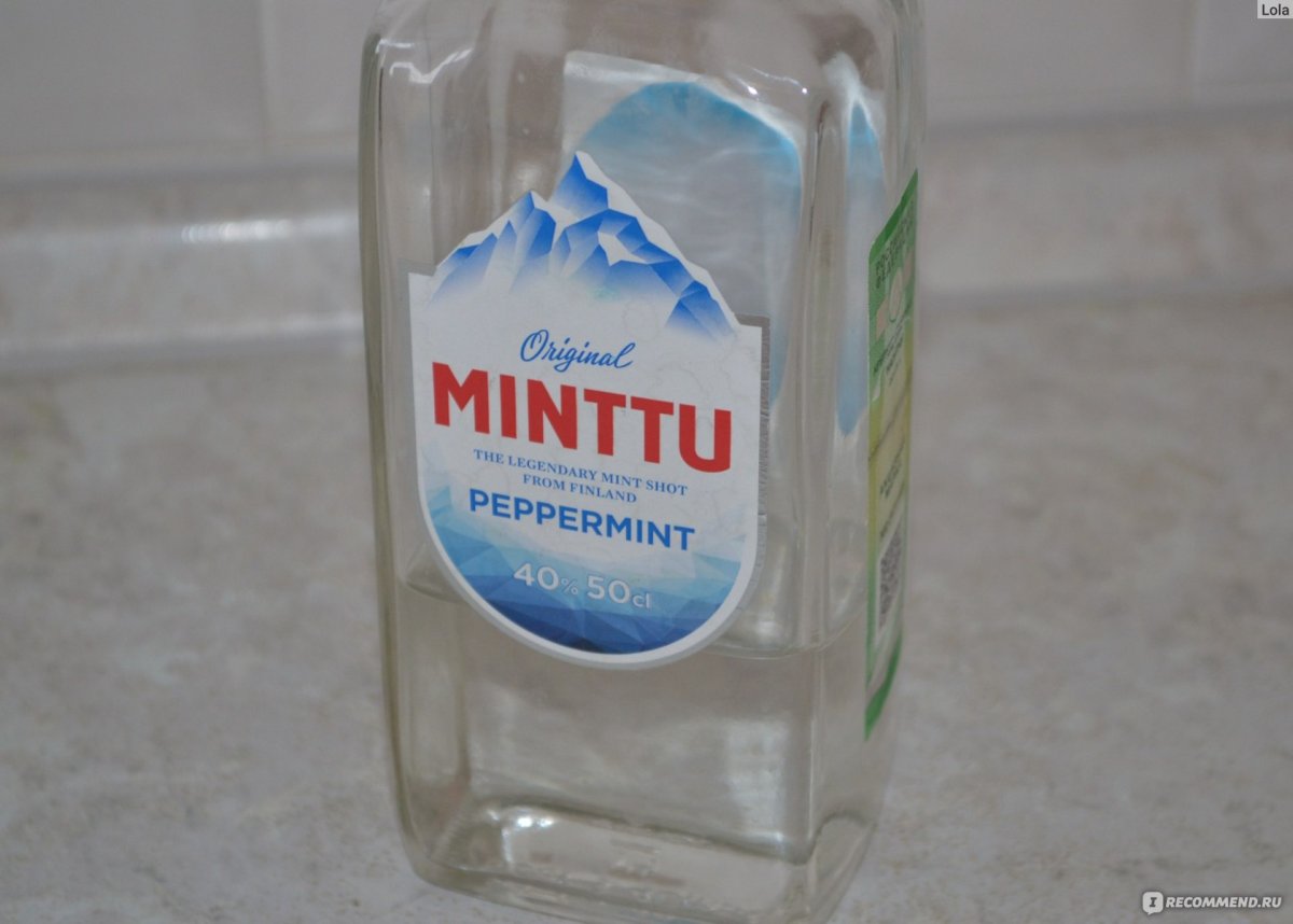 Мятный ликер Minttu