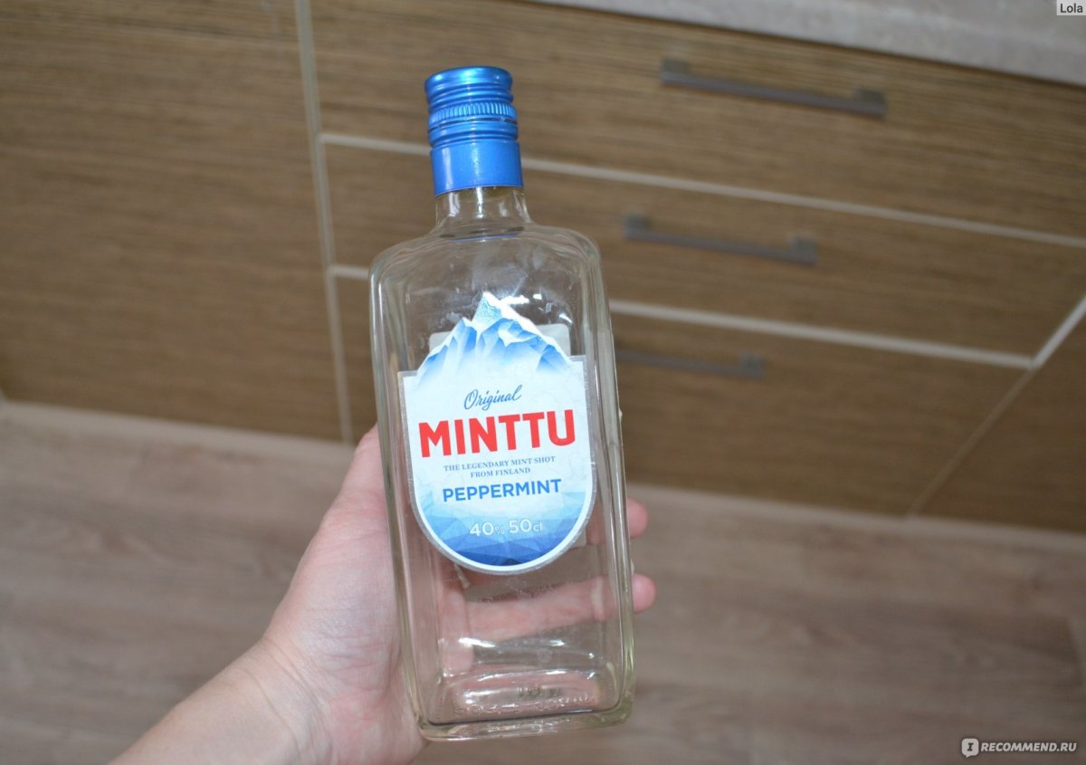 Минта алкоголь