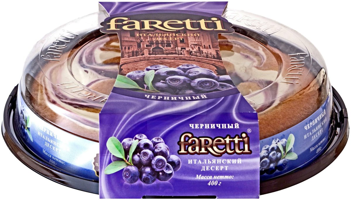 Муссовый торт Лаванда черника