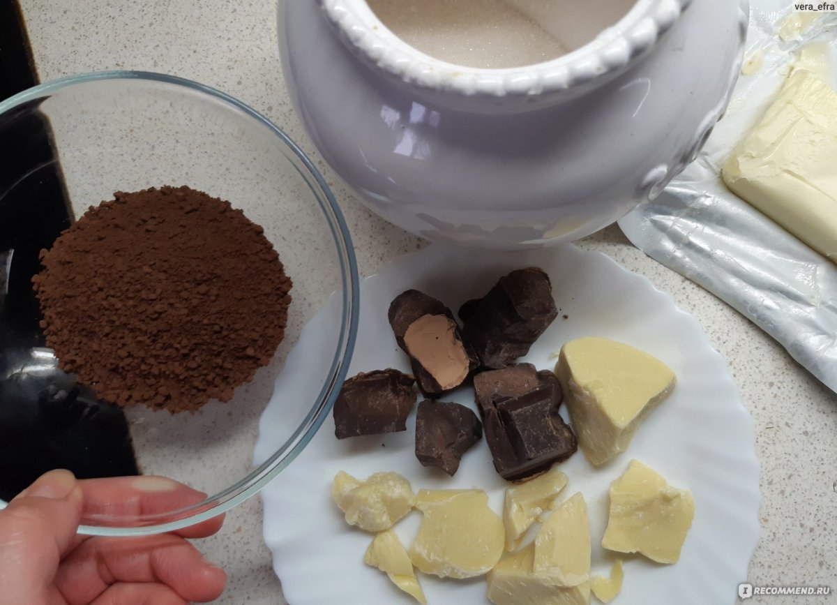 Конфеты из сахара и какао